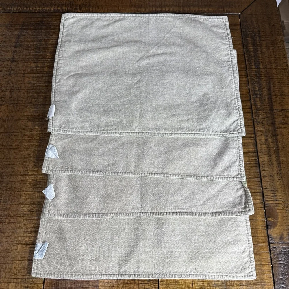 8 Vtg Julia Junkin Studio Collection Artist Series Western Linen‎ Wine Placemats